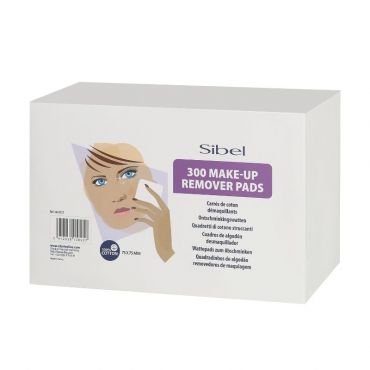 Tampons démaquillants carrés 75mmx75mm 300pcs Sibel