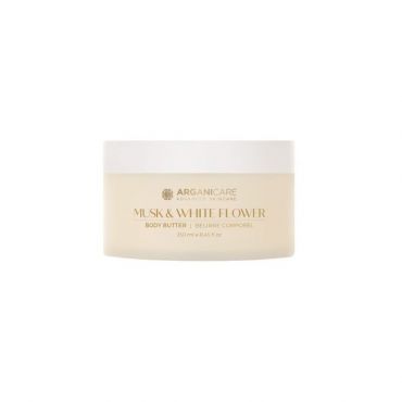 Beurre corporel musque et fleurs blanches Arganicare 250ML