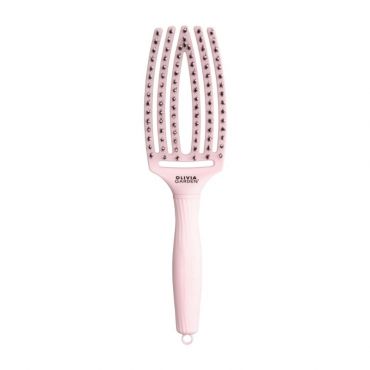 Brosse Fingerbrush Care Iconic Pastel Pink taille M Olivia Garden