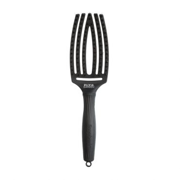 Brosse Fingerbrush Care Iconic Full Black taille M Olivia Garden