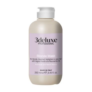 Masque cheveux blond et méchés 3Deluxe 250ml