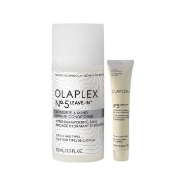 Duo après-shampooing sans rinçage hydratant et réparateur N°5 Leave-In Olaplex 100ML + mini offert