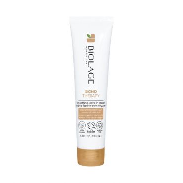 Crème Sans Rinçage Lissante pour cheveux sur-sollicités Bond Therapy Biolage 150ml