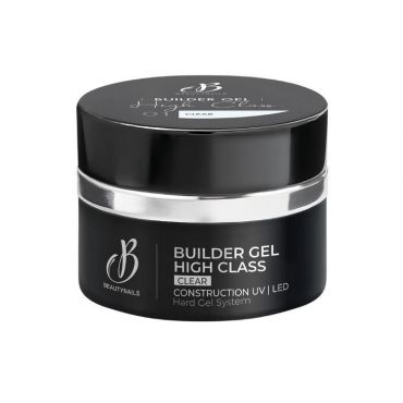 Gel de construction High Class clear BeautyNails 50G