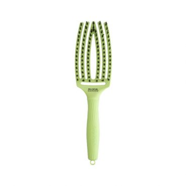 Brosse Fingerbrush Care Iconic Pistache – Édition Limitée Dolce Vita Taille M Olivia Garden
