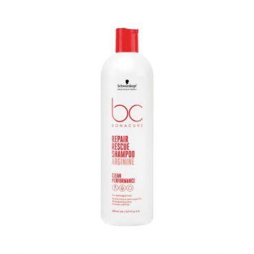 Shampooing cheveux abimés Repair Rescue Arginine BC Schwarzkopf 500ML