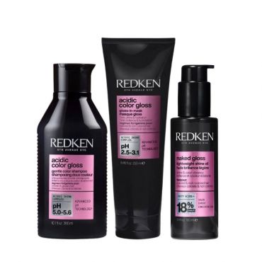 Trio brillance et nutrition Acidic Color Gloss Redken