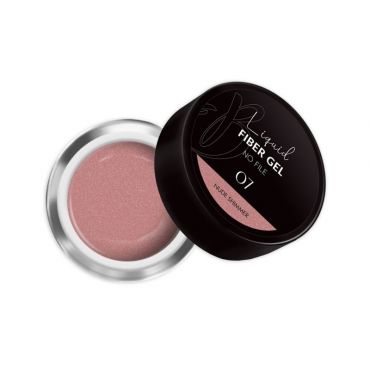 Liquid Fiber Gel No File nude shimmer Beautynails 30g