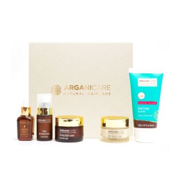 Coffret anti-âge à l'huile d'argan Arganicare 5 soins