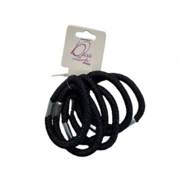 Lot 6 chouchou noir Ellepi