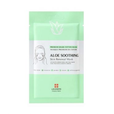 Masque apaisant régénérant Aloe Soothing Skin Renewal Leaders 25ml