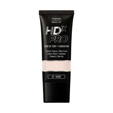 Fond de teint HDX PRO 02 ivoire Fashion Make Up