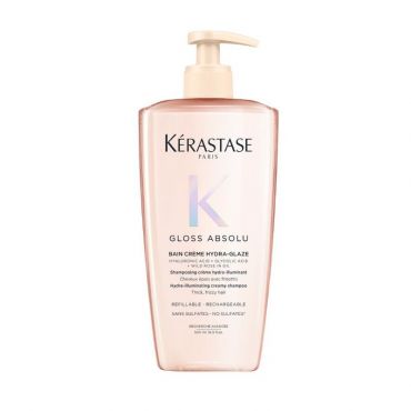 Bain crème cheveux épais rechargeable Hydra-Glaze Gloss Absolu Crème Kérastase 500ML