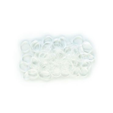 Sachet de 100 élastiques caoutchou Blanc Stella Green