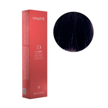 Coloration Heart 4/88 châtain violet intense Vitality's 100ml