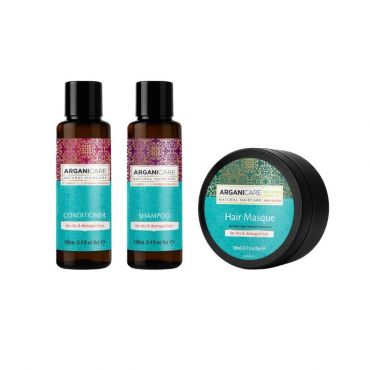 Routine Argan format voyage Arganicare 3x100ml