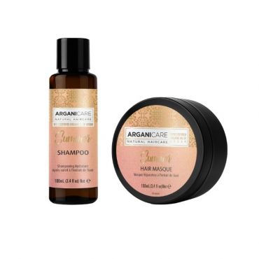 Duo après-soleil Monoï format voyage Arganicare