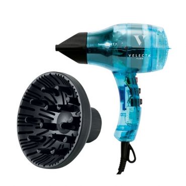 Pack Sèche-cheveux Iconic TGR 1.7 turquoise 1740W + Diffuseur OFFERT Velecta® Paris
