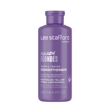 Après-Shampoing Déjaunissant Violet Bleach Blondes Lee Stafford 250ml