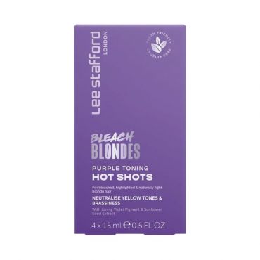 Cure Déjaunissante Violet Shot Bleach Blondes Lee Stafford 4 x 15ml