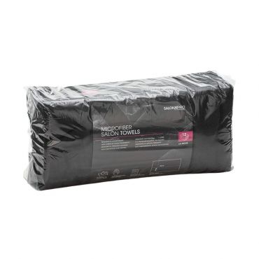 Serviette en microfibre boite de 12 pcs SALONXPRO