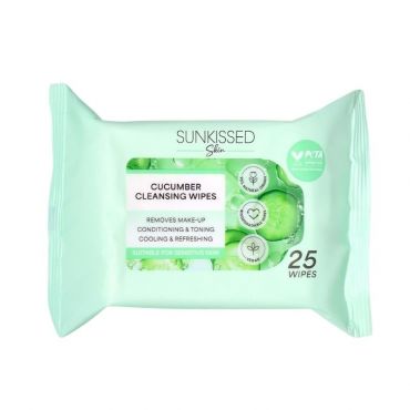 Lingettes Nettoyantes au Concombre Sunkissed