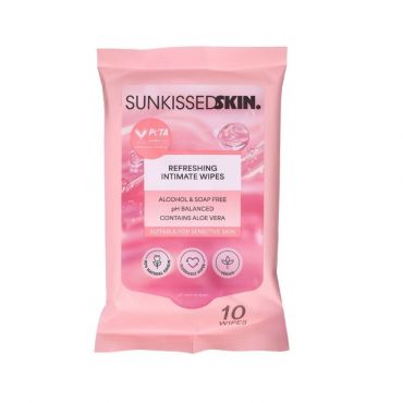 Lingettes Intimes Rafraîchissantes Sunkissed