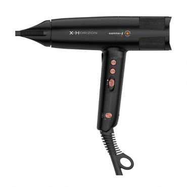 Sèche-cheveux Gamma+ X-Horizon noir Gammapiu