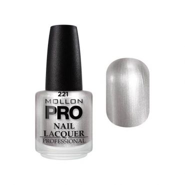 Vernis Classique 15 ml Mollon Pro Silver Shimmer - 221