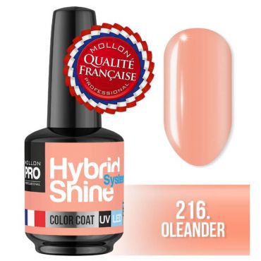 Mini Vernis Semi-Permanent Hybrid Shine Mollon Pro 8ml 216
