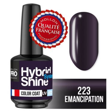Mini Vernis Semi-Permanent Hybrid Shine Mollon Pro 8ml 223