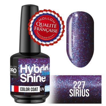 Mini Vernis Semi-Permanent Hybrid Shine Mollon Pro 8ml Sirus - 227