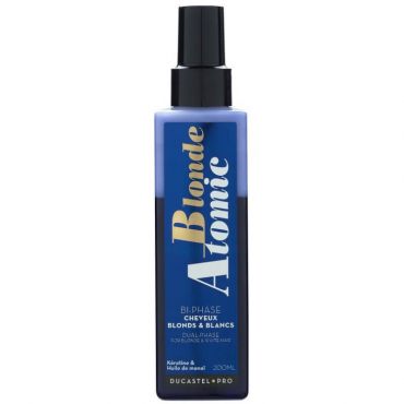 Bi-phase Blonde Atomic cheveux blonds et blancs 200 ML - Ducastel