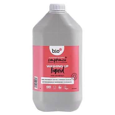 Bio-D Concentrated Washing-up Liquid with Pink Grapefruit - 5L