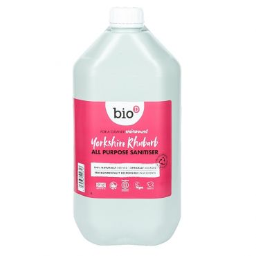 Bio-D Yorkshire Rhubarb All Purpose Sanitiser Spray Refill - 5L