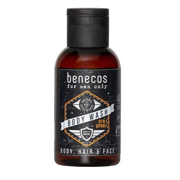 Benecos For Men 3 in 1 Sport Body Wash Mini