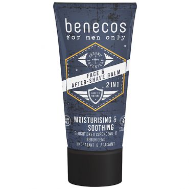 Benecos For Men 2 in 1 Face and Aftershave Balm