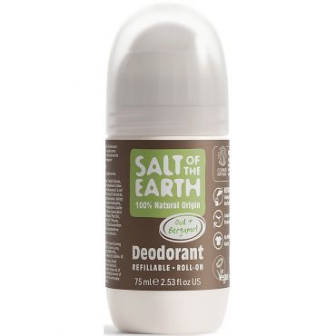 Salt of the Earth Refillable Roll-On Deodorant - Oud & Bergamot