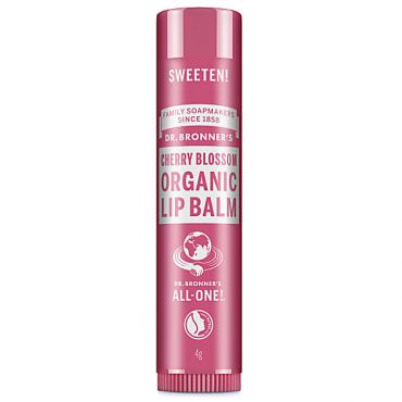 Dr. Bronner's Organic Lip Balm - Cherry Blossom