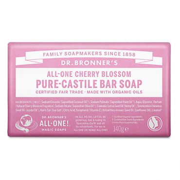 Dr. Bronner's Cherry Blossom Organic Soap Bar