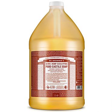 Dr. Bronner's Eucalyptus Castile Liquid Soap - 3.8L