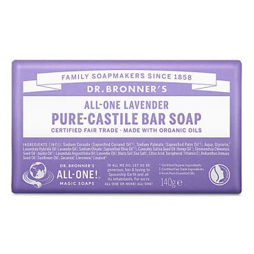 Dr. Bronner's Lavender Organic Soap Bar
