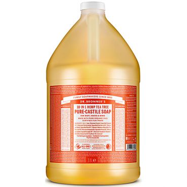 Dr. Bronner's Tea Tree Castile Liquid Soap - 3.8L