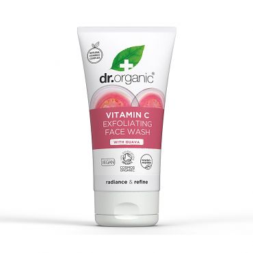 Dr Organic Vitamin C Exfoliating Face Wash with Guava