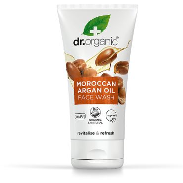 Dr Organic Moroccan Argan Oil  Face Wash