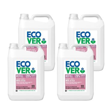 Ecover Wool & Silk Laundry Liquid 5L Bundle