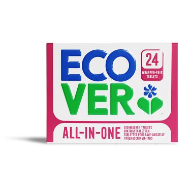 Ecover Wrapper Free All In One Dishwasher Tablets (24)