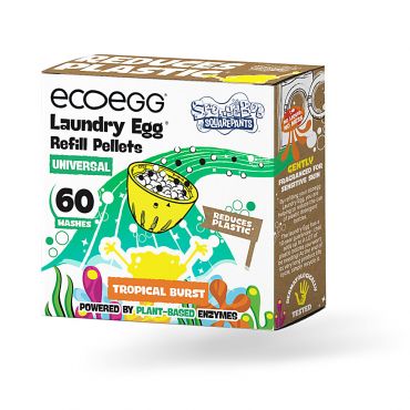 Ecoegg SpongeBob Universal Laundry Egg Refills 60 washes - Tropical...