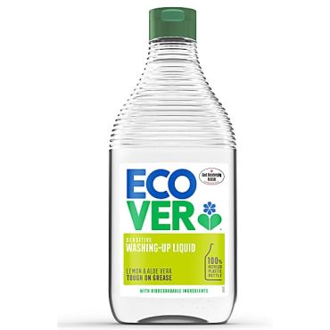 Ecover Washing Up Liquid 450ml (Lemon and Aloe Vera)