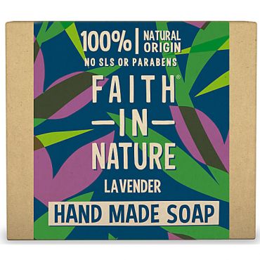 Faith in Nature Hand Made Lavender Soap (Lavender)